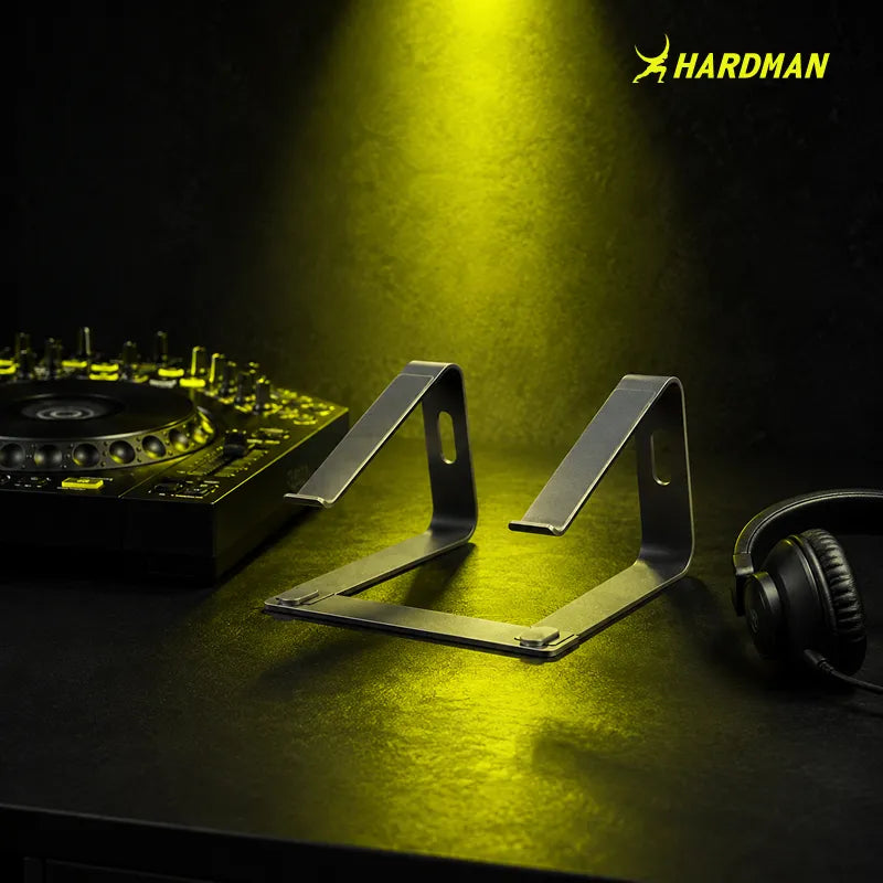 Hardman LSR2 – Sammenklappeligt laptopstativ i aluminium, sort