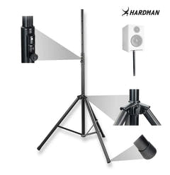 Hardman HLK58 søjlestativ, 1,2 til 2,1 m, 70 kg