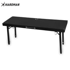 Hardman DTS1 foldbart DJ-bord, 154 x 52 cm, med taske