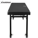 Hardman DTS1 foldbart DJ-bord, 154 x 52 cm, med taske