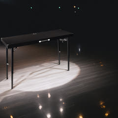 Hardman DTS1 foldbart DJ-bord, 154 x 52 cm, med taske