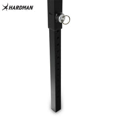 Hardman DTS1 foldbart DJ-bord, 154 x 52 cm, med taske