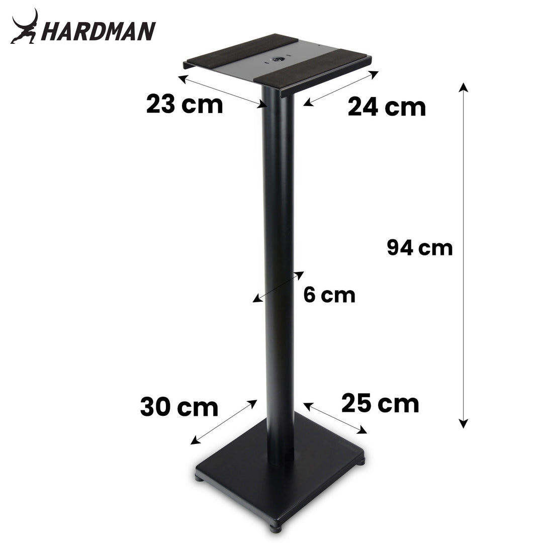 Hardman HLM90 studiemonitorstativ, 94 cm, op til 70 kg