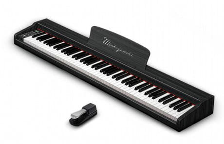 Mielczewski Tiento digitalpiano, sort