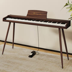 Mielczewski digitalpiano med metalben, brun