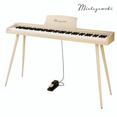 Mielczewski digitalpiano med metalben, beige