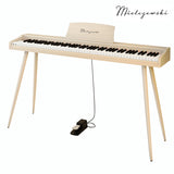 Mielczewski digitalpiano med metalben, beige