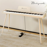 Mielczewski digitalpiano med metalben, beige