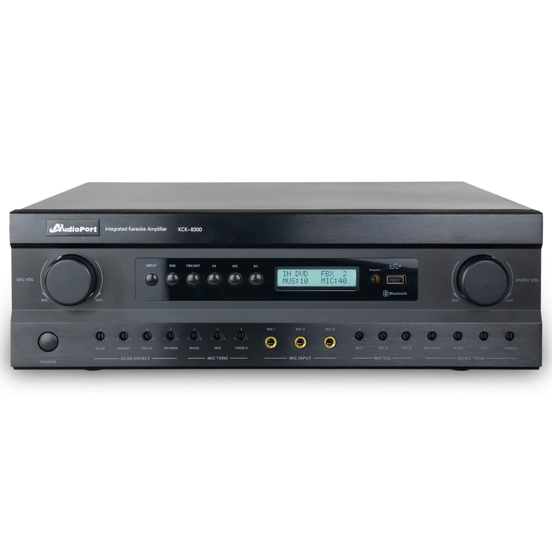 Audioport KC8300 forstærker 2 x 300 W med DSP