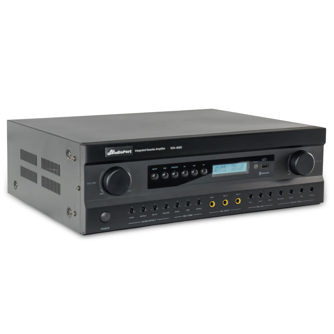 Audioport KC8300 forstærker 2 x 300 W med DSP