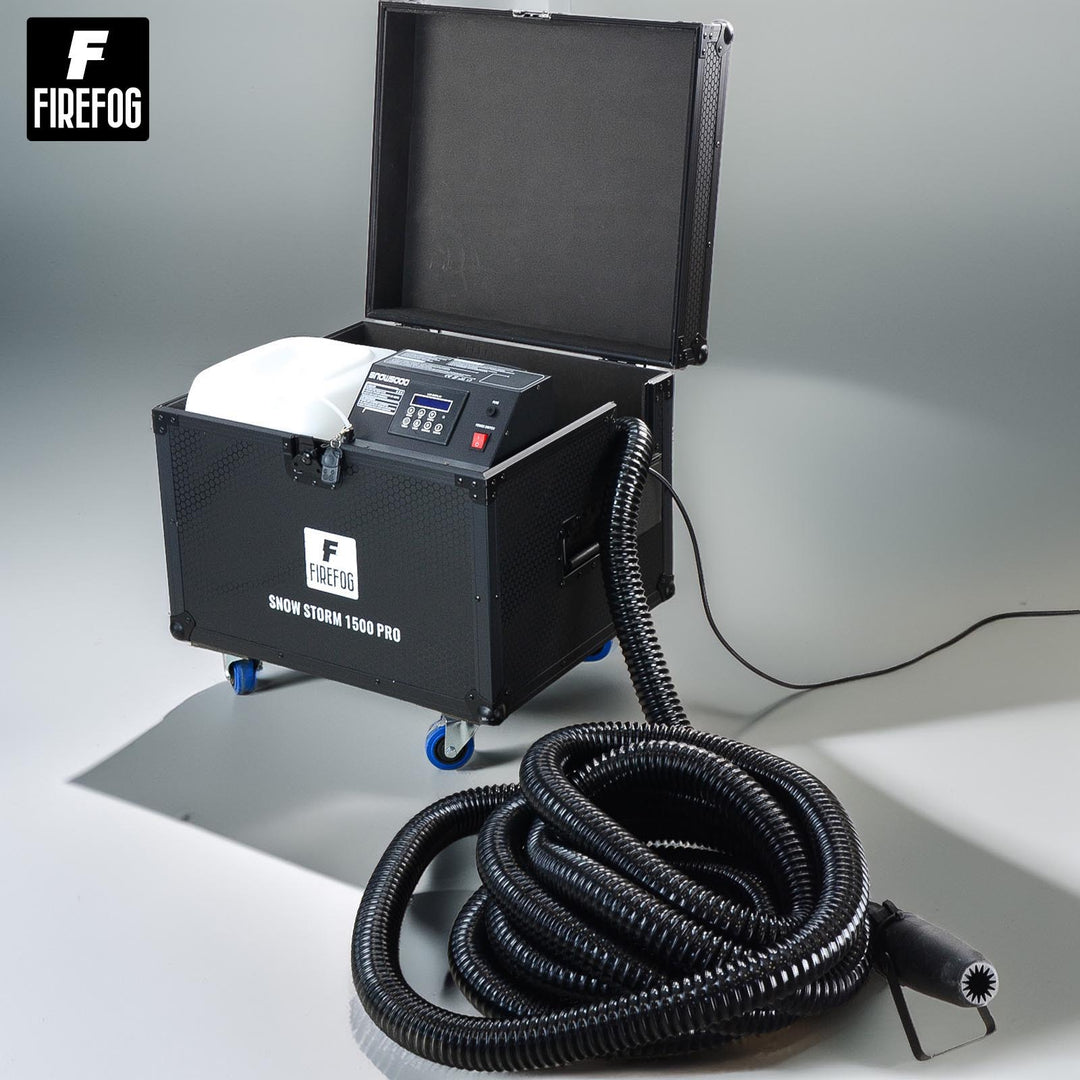 Firefog Snow Storm 1500 Pro snemaskine 1500 W i flightcase