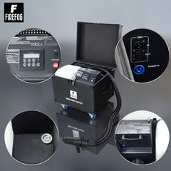 Firefog Snow Storm 1500 Pro snemaskine 1500 W i flightcase