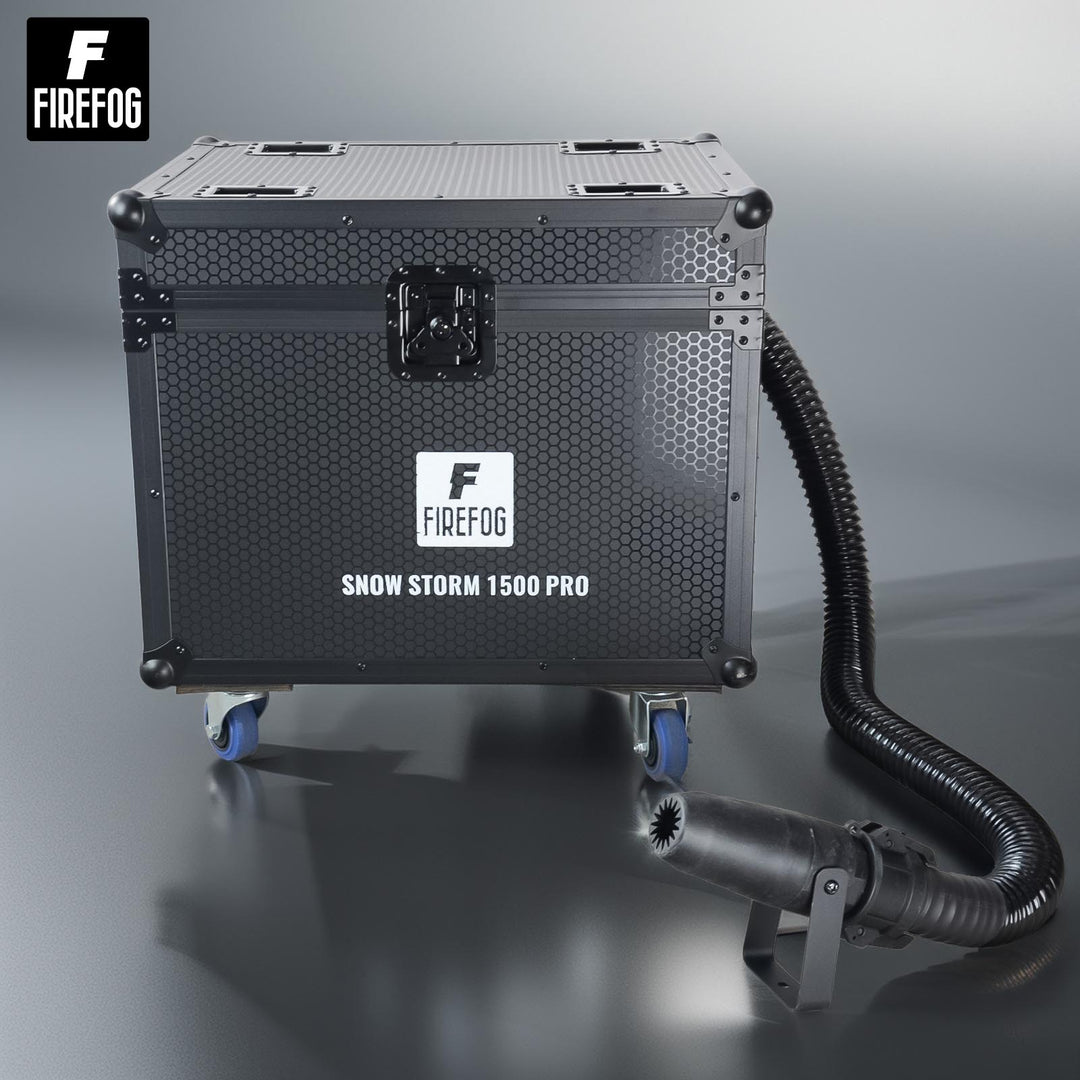 Firefog Snow Storm 1500 Pro snemaskine 1500 W i flightcase