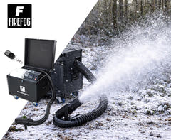 Firefog Snow Storm 1500 Pro snemaskine 1500 W i flightcase