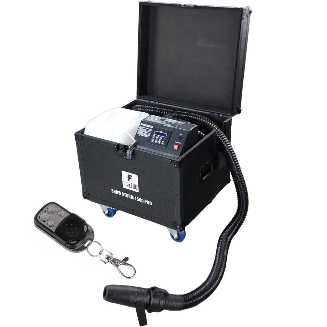 Firefog Snow Storm 1500 Pro snemaskine 1500 W i flightcase