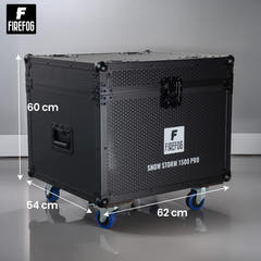 Firefog Snow Storm 1500 Pro snemaskine 1500 W i flightcase