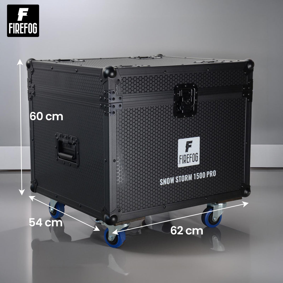 Firefog Snow Storm 1500 Pro snemaskine 1500 W i flightcase