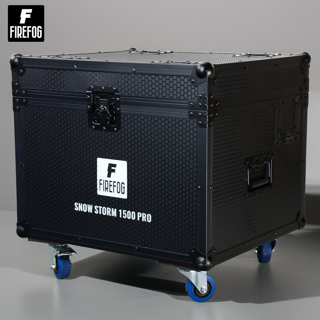 Firefog Snow Storm 1500 Pro snemaskine 1500 W i flightcase