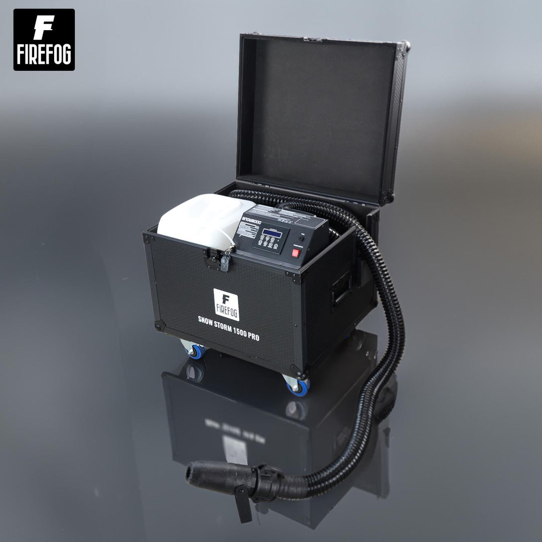 Firefog Snow Storm 1500 Pro snemaskine 1500 W i flightcase