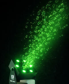 Firefog Bubble Max 1 boblemaskine med LED, DMX og fjernbetjening