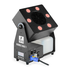 Firefog Bubble Max 1 boblemaskine med LED, DMX og fjernbetjening
