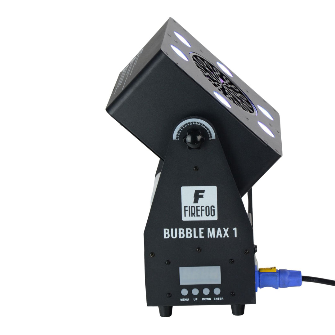 Firefog Bubble Max 1 boblemaskine med LED, DMX og fjernbetjening