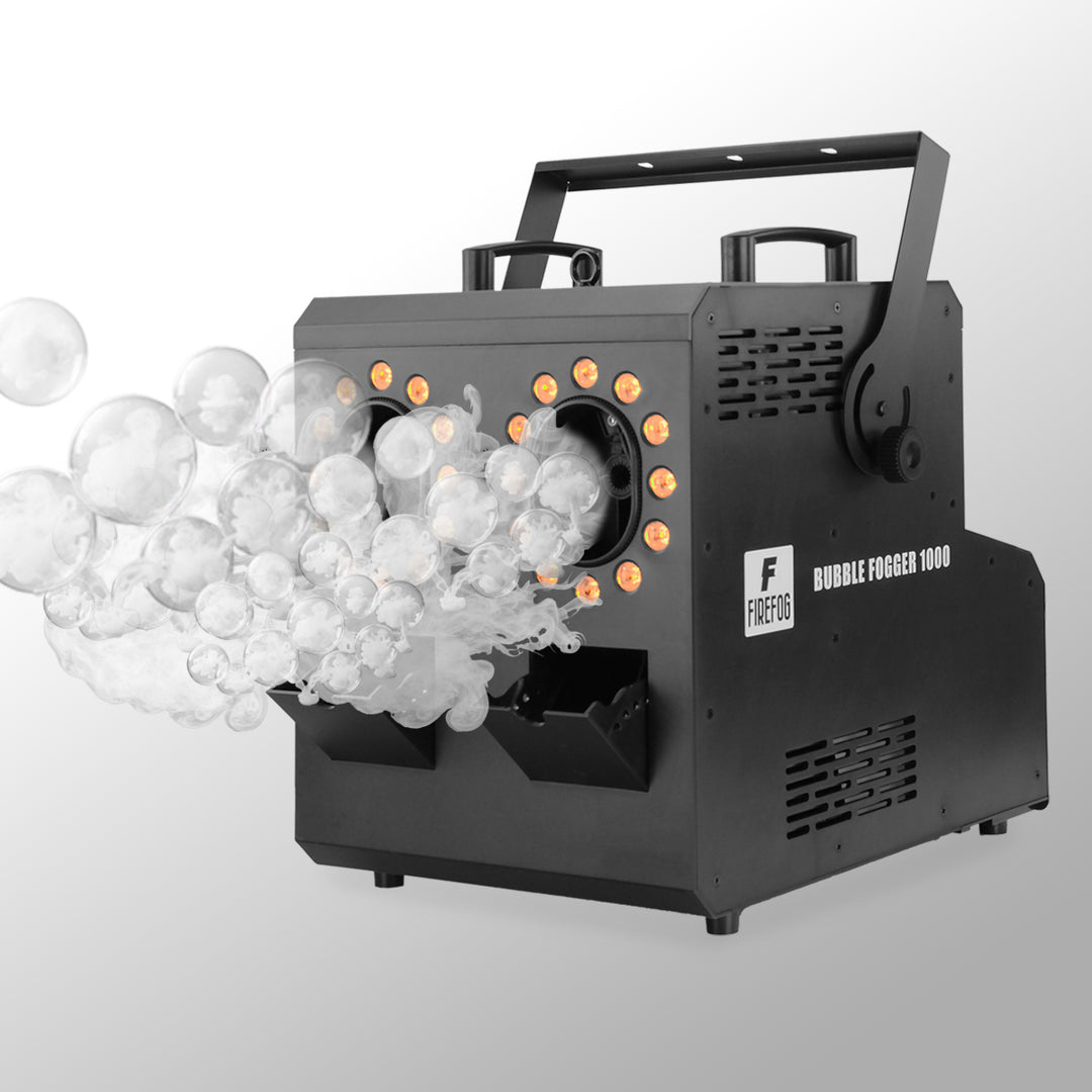 Firefog BUBBLE FOGGER 1000 røg- og boblemaskine med RGBW LED