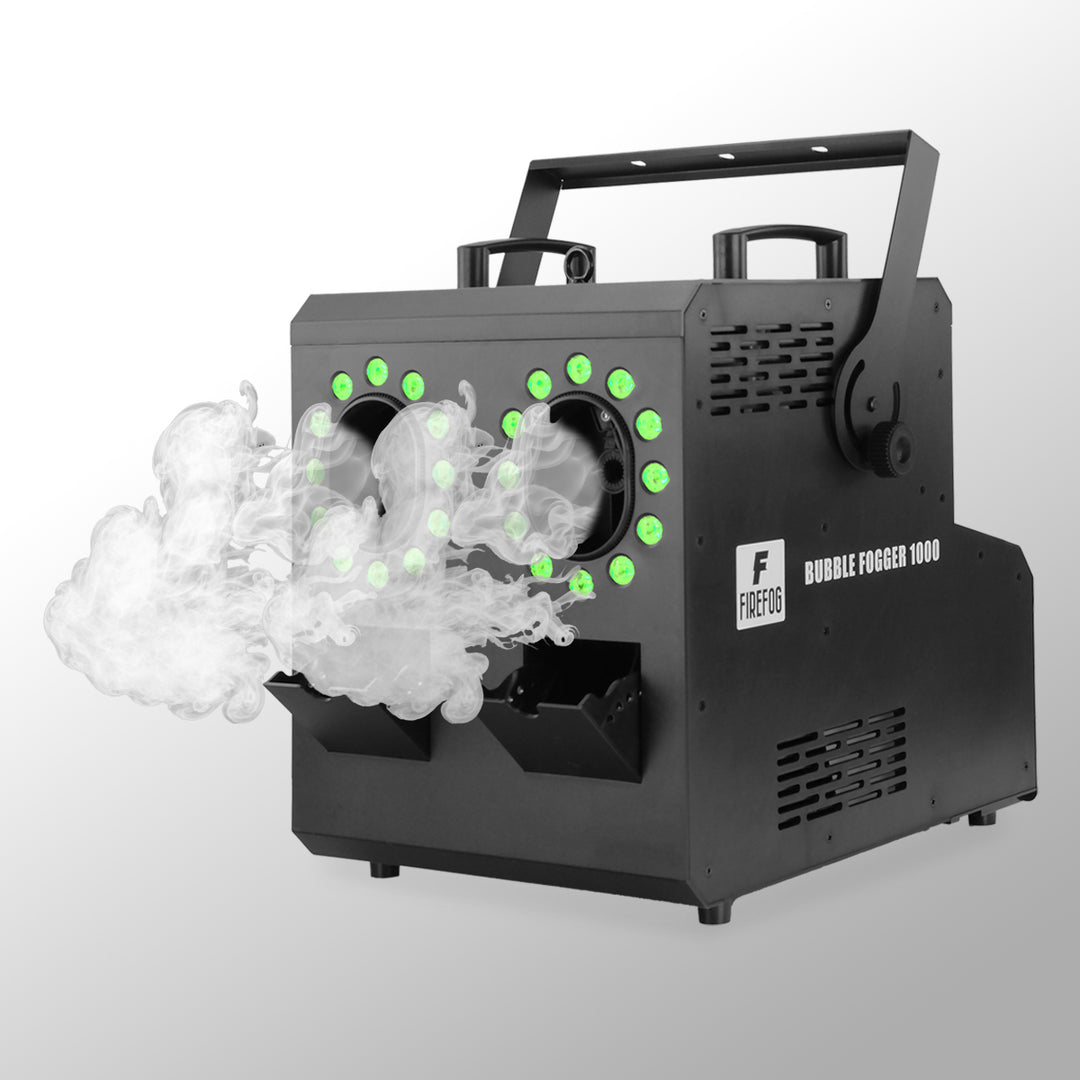 Firefog BUBBLE FOGGER 1000 røg- og boblemaskine med RGBW LED