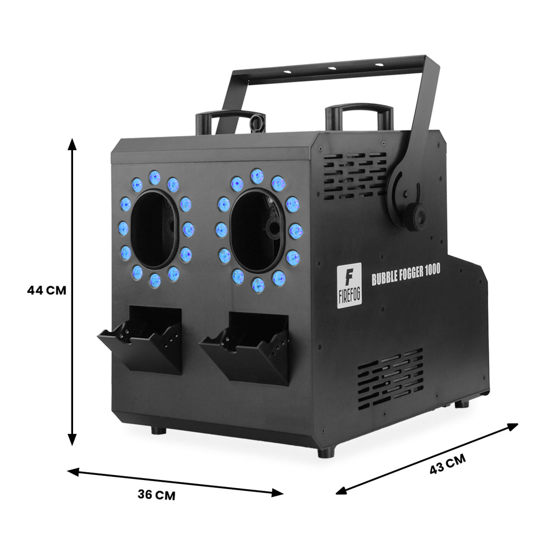 Firefog BUBBLE FOGGER 1000 røg- og boblemaskine med RGBW LED