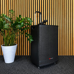 Audioport V15 transportabel aktiv højttaler 500 W med 2 mikrofoner
