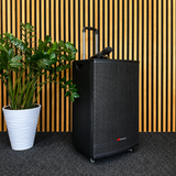 Audioport V15 transportabel aktiv højttaler 500 W med 2 mikrofoner