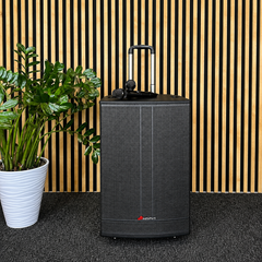 Audioport V15 transportabel aktiv højttaler 500 W med 2 mikrofoner