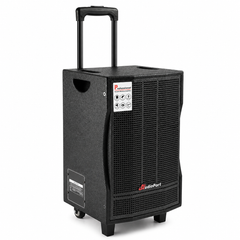 Audioport V8 transportabel aktiv højttaler 250 W med 2 mikrofoner