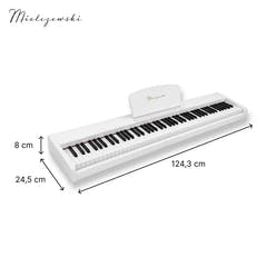 Mielczewski Canzona digitalpiano, hvid