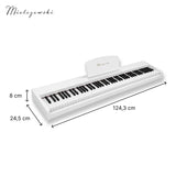 Mielczewski Canzona digitalpiano, hvid