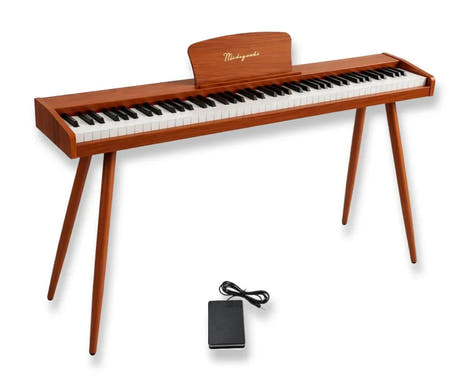 Mielczewski Canzonetta digitalpiano med ben, lys mahogni