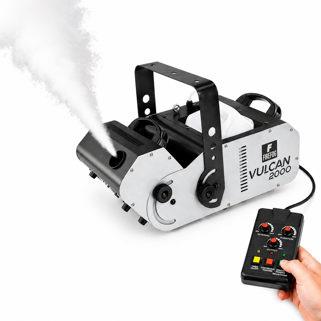 Firefog Vulcan 2000 røgmaskine 2000 W med justerbar vinkel