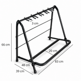 Hardman guitarstativ til 5 guitarer, foldbart