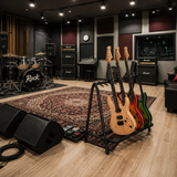 Hardman guitarstativ til 5 guitarer, foldbart
