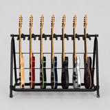 Hardman guitarstativ til 7 guitarer, foldbart