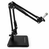 Hardman bordmikrofonstativ med tung base og arm, op til 2,5 kg