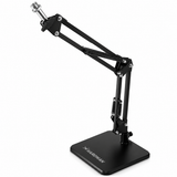 Hardman bordmikrofonstativ med tung base og arm, op til 2,5 kg