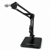 Hardman bordmikrofonstativ med tung base og arm, op til 2,5 kg