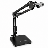Hardman bordmikrofonstativ med tung base og arm, op til 2,5 kg