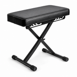 Hardman SB006 foldbar klaverbænk, sort