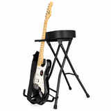 Hardman SB207 guitarstol med fodstøtte og guitarholder.