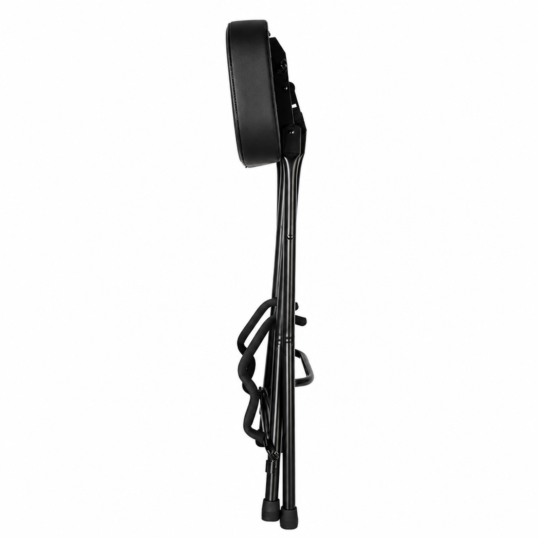 Hardman SB207 guitarstol med fodstøtte og guitarholder.