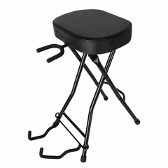 Hardman SB207 guitarstol med fodstøtte og guitarholder.