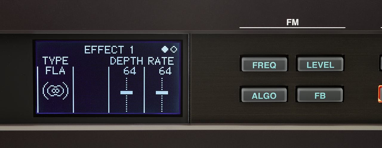 DEMOVARE - Yamaha Reface DX Synth Keyboard (Sort)