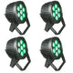 DEMOVARE - 4 stk Ibiza Parlamper (7x 12W LED)